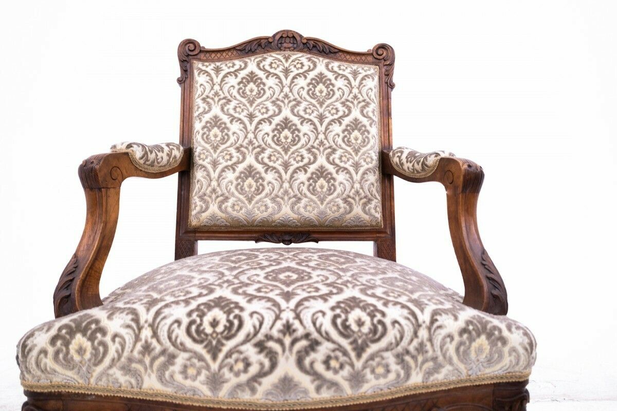 Pair Of Antique Armchairs, France, Ca. 1900. photo 1430.0