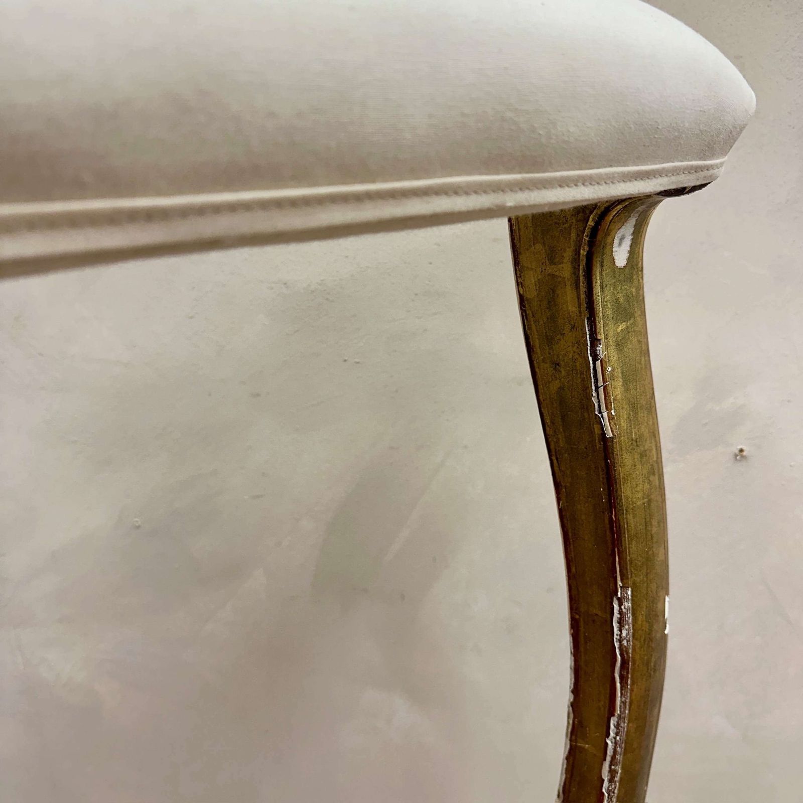 19th Century French Gilt Prayer Chair photo 695.0