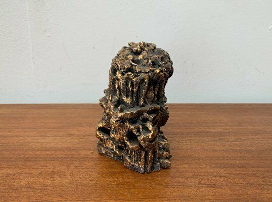 photo vintage Herta Von Klot, German Brutalist Sculpture, 1960s, Ceramic