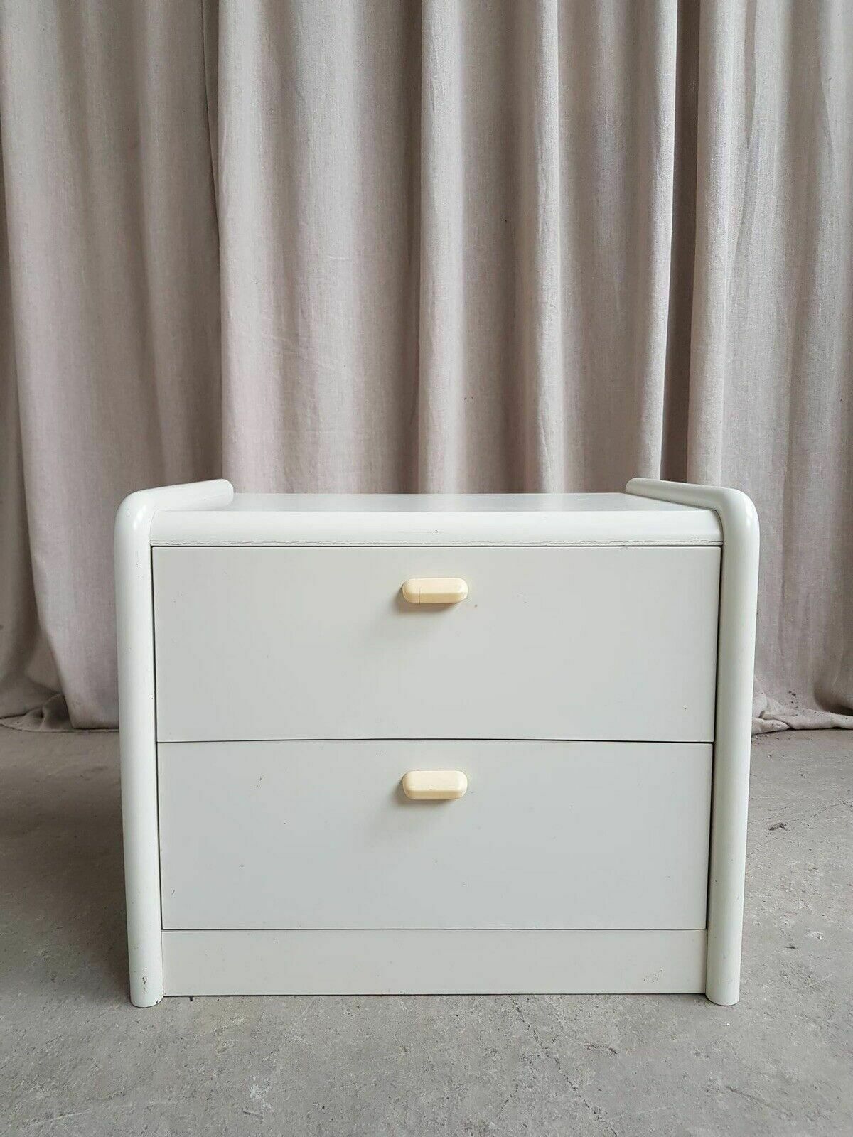Vtg Late Mid Century Space Age Small Chest Of Drawers Scandi Danish Retro R599 photo for sale