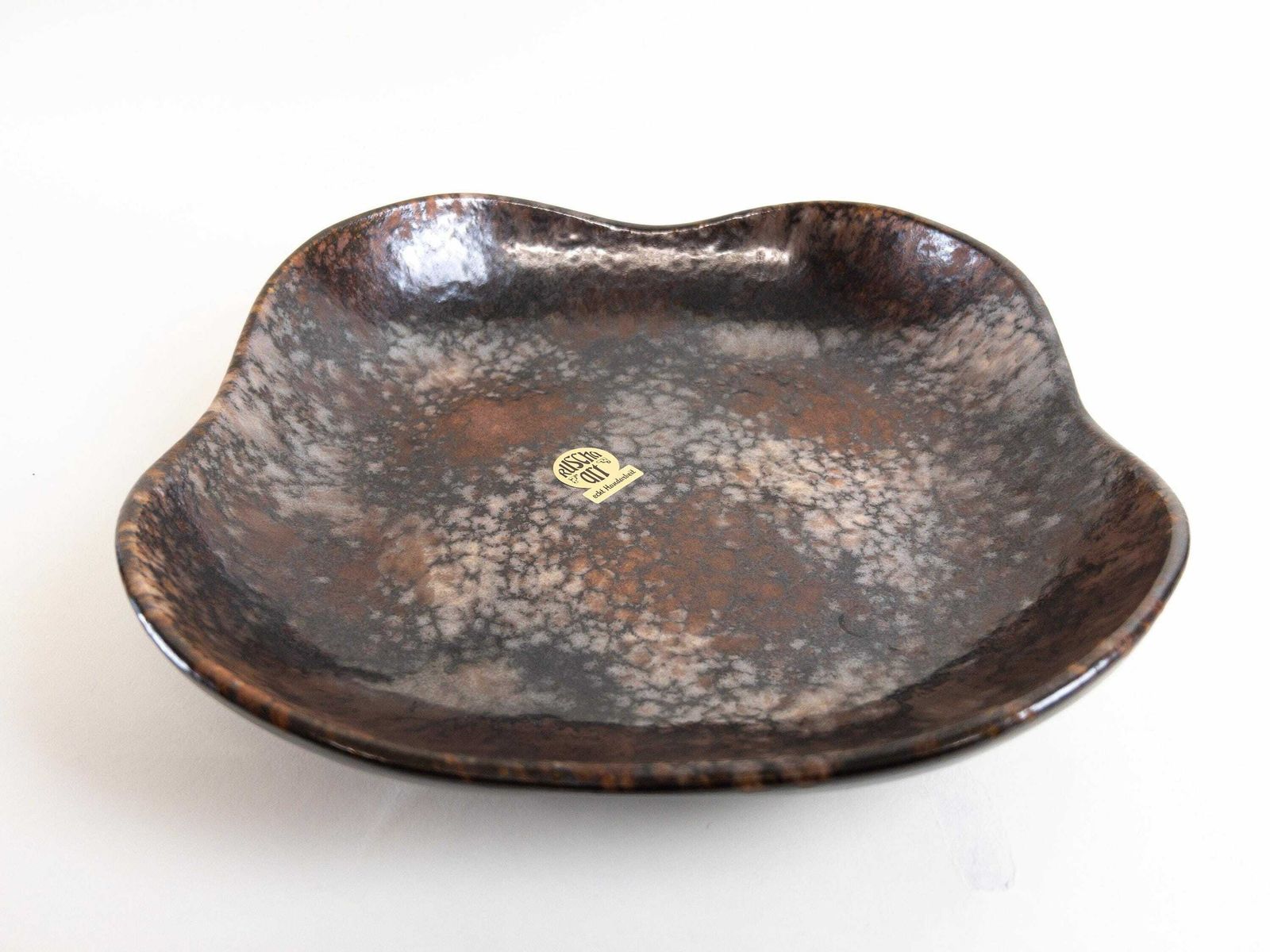 photo furniture Ruscha Art Large Quadrifoglio Platter   West German Pottery   Ruscha With Original Sticker   Farmhouse Decor