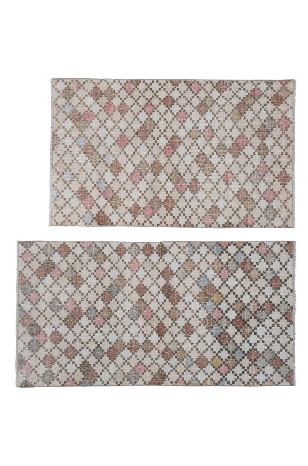 Distressed Pair Turkish Sparta Rug 118 X 187 110 X 213 Cm photo furniture