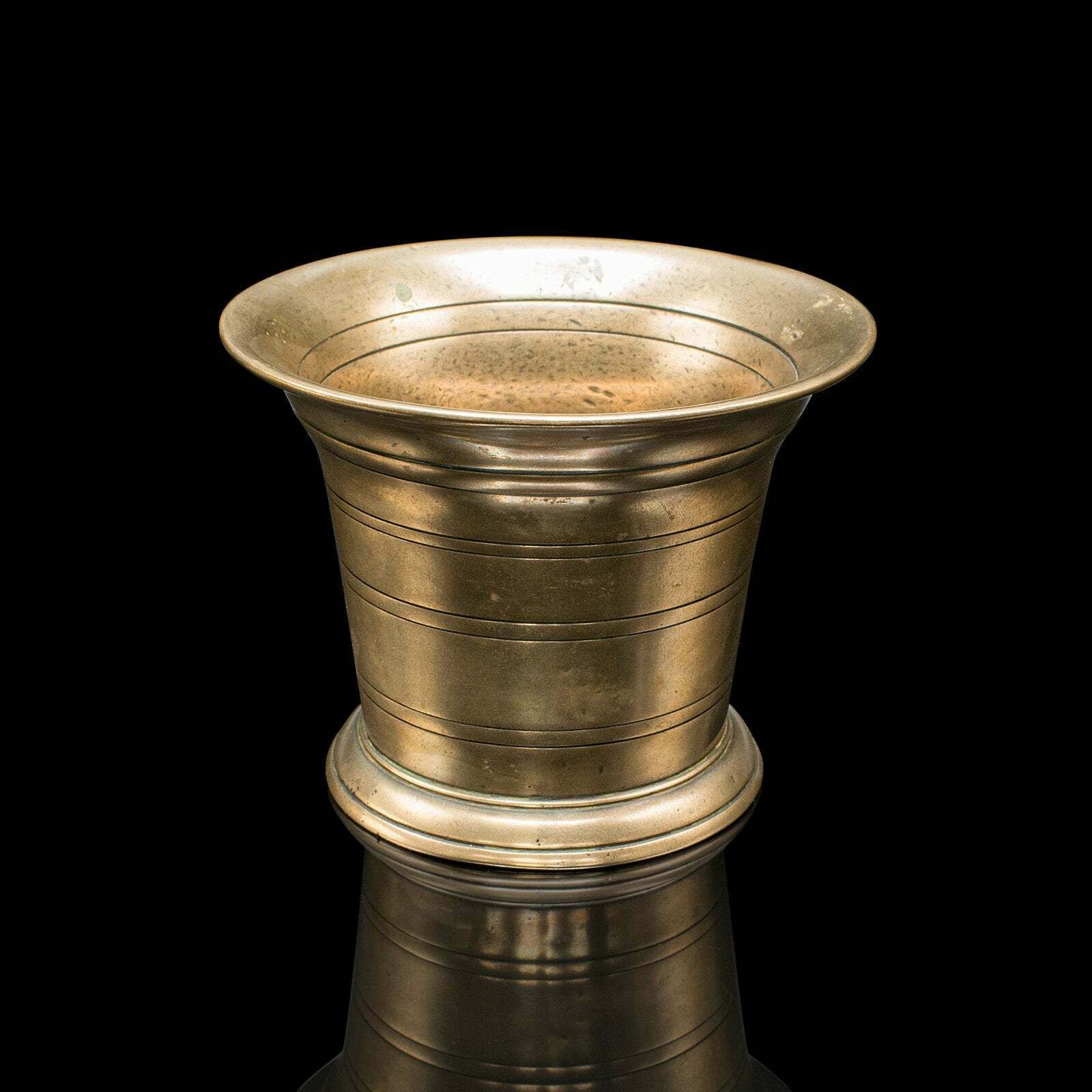 Duo Of Antique Mortars, Pestle, English, Bronze, Apothecary Aid, Early Georgian photo buy