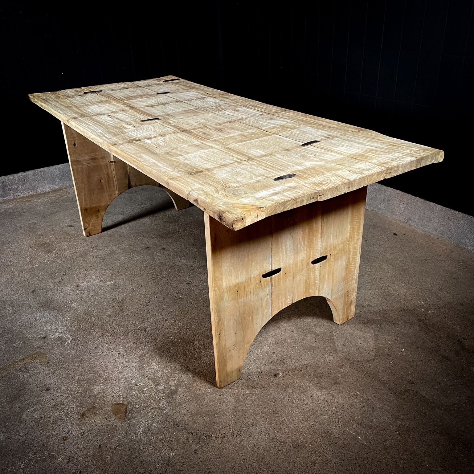 Wabi Sabi Teak Dining Tables – 3 Pieces Available