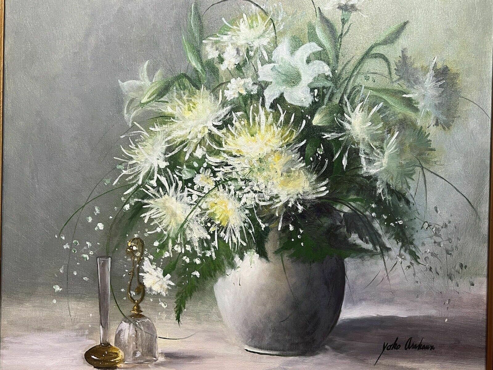 Yoko Arakana Chrysanthemum Bouquet Still Life photo for sale