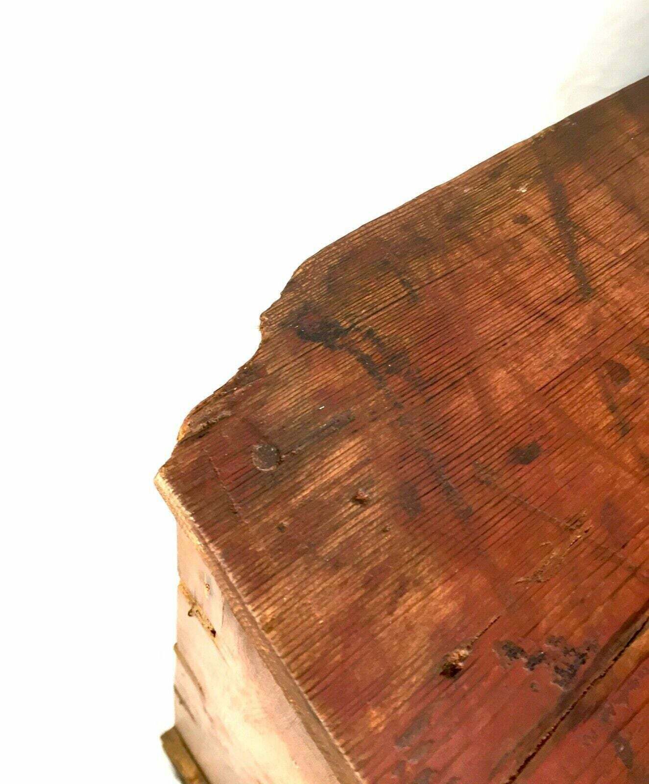 photo buy Antique Large Rustic Painted Chest Of Storage Drawers / Filing Cabinet / C.1900