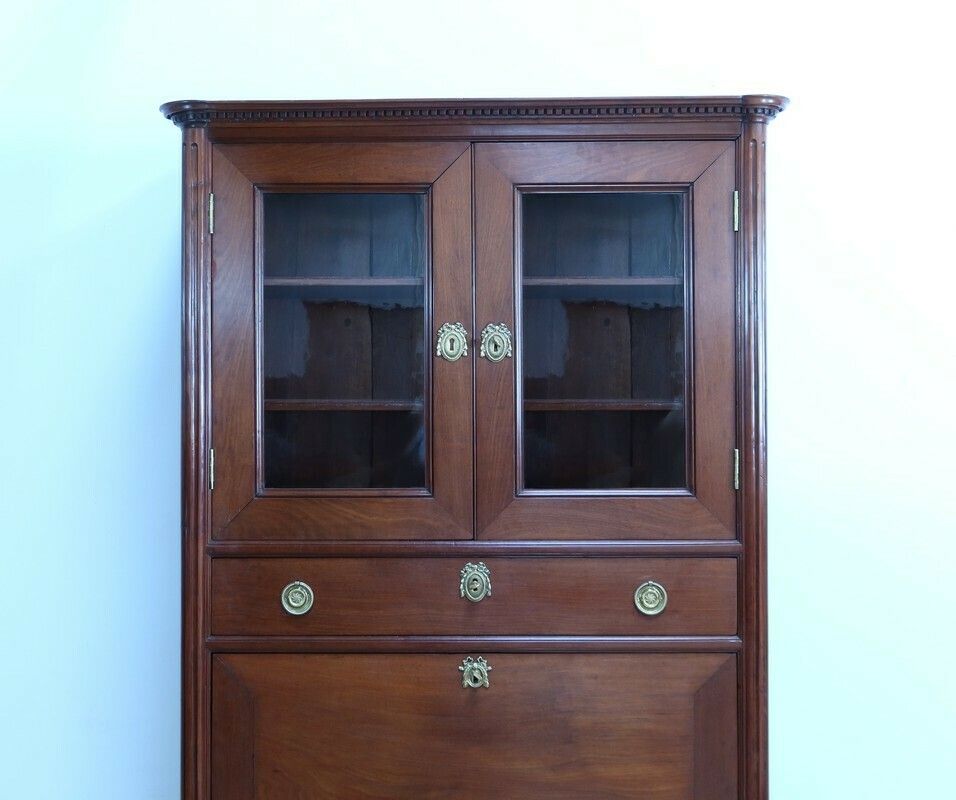 Mahogany Guillotine Secretary, Louis XVI Period – Late 18th Century photo buy