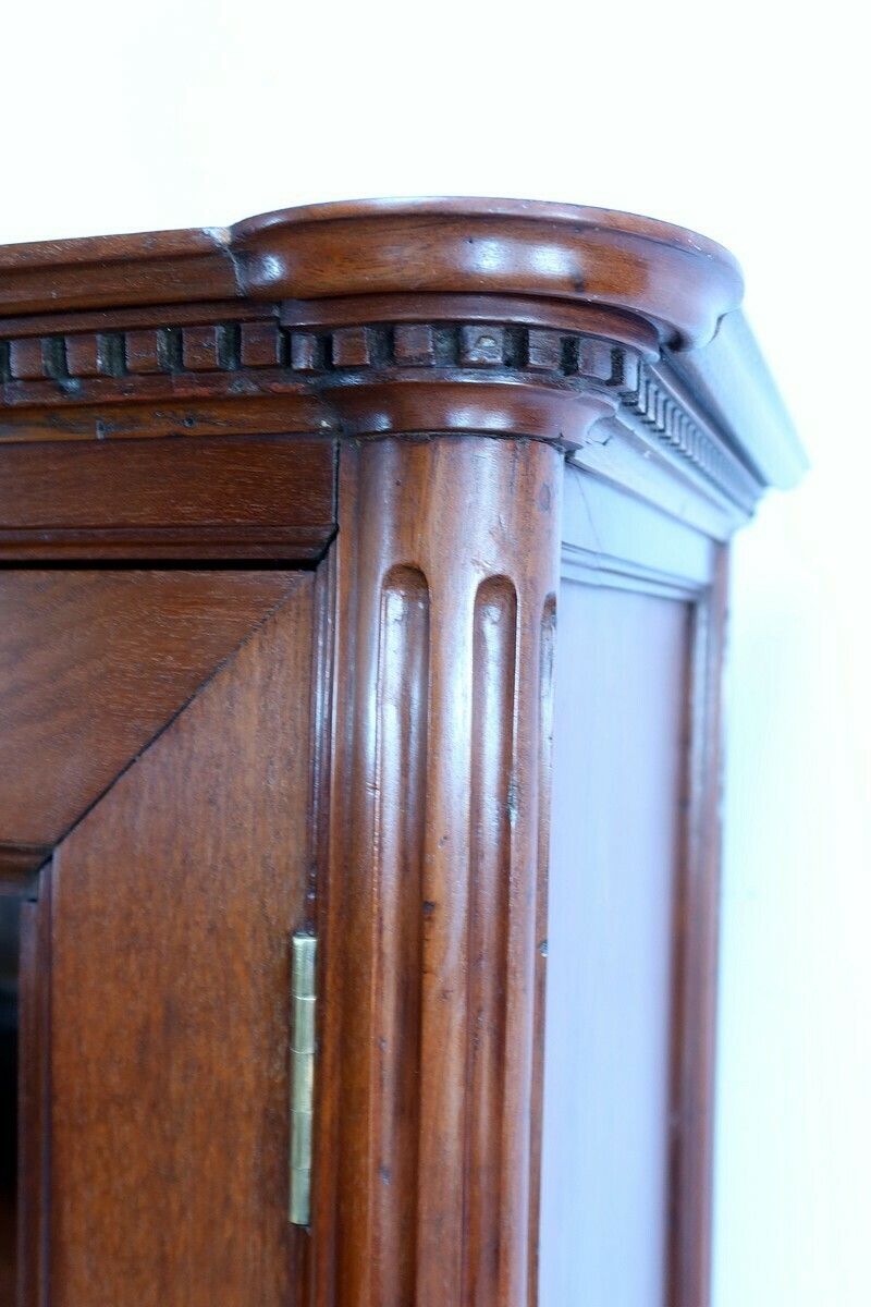 Mahogany Guillotine Secretary, Louis XVI Period – Late 18th Century photo vintage