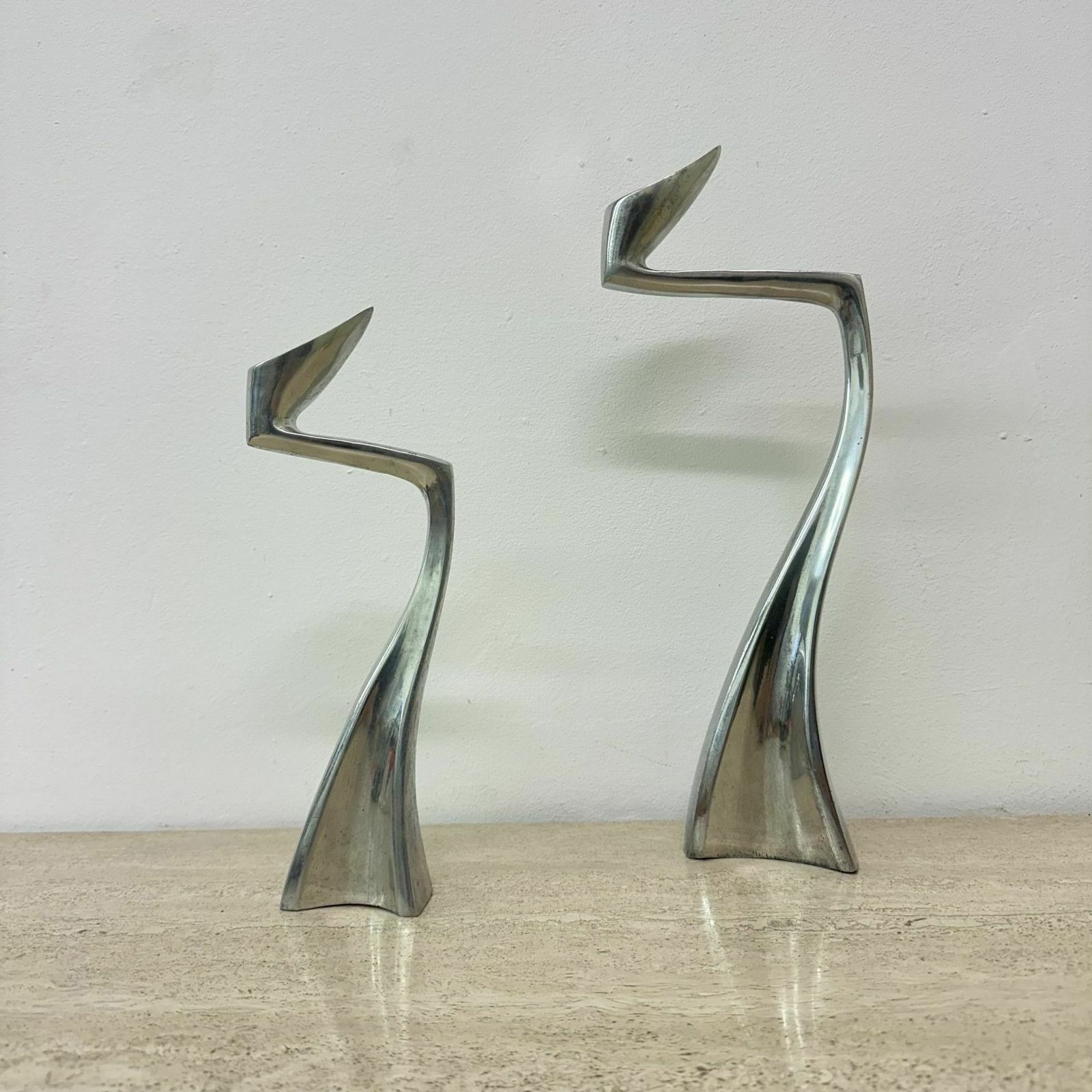 Scp 'Swan' / 'Arclumis' Kandelaars Van Matthew Hilton, 1986 photo furniture