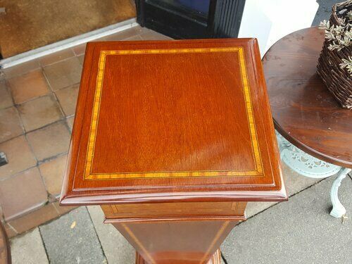 Edwardian Sheraton Style Mahogany Pedestal photo furniture