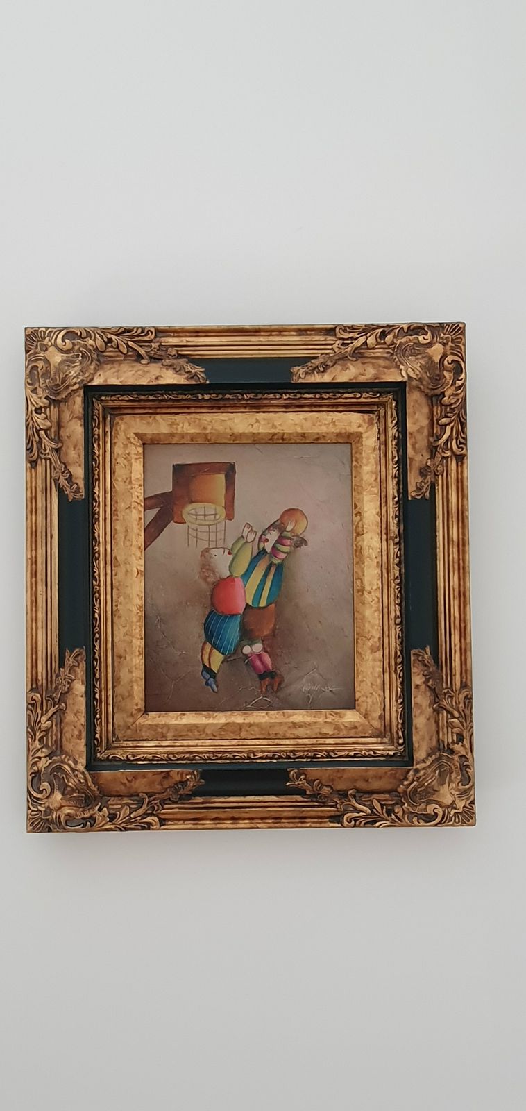 2 X Framed Oil Painting On Canvas By Joyce Roybal