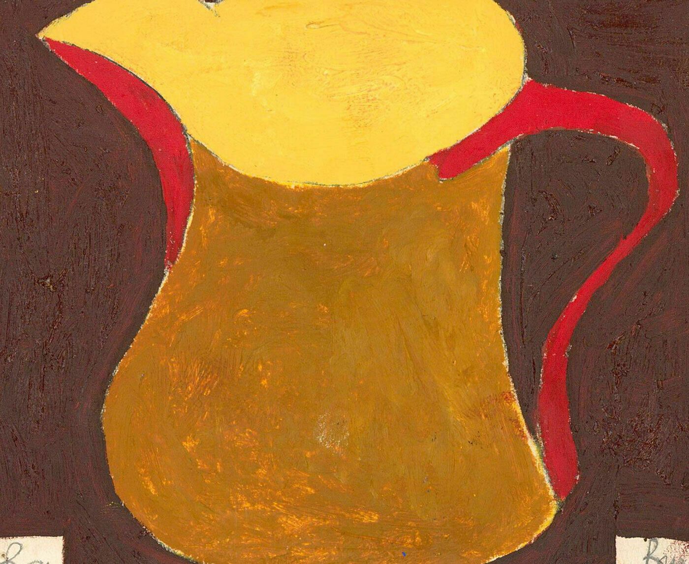 Ben Carrivick Contemporary Oil, The Yellow Jug