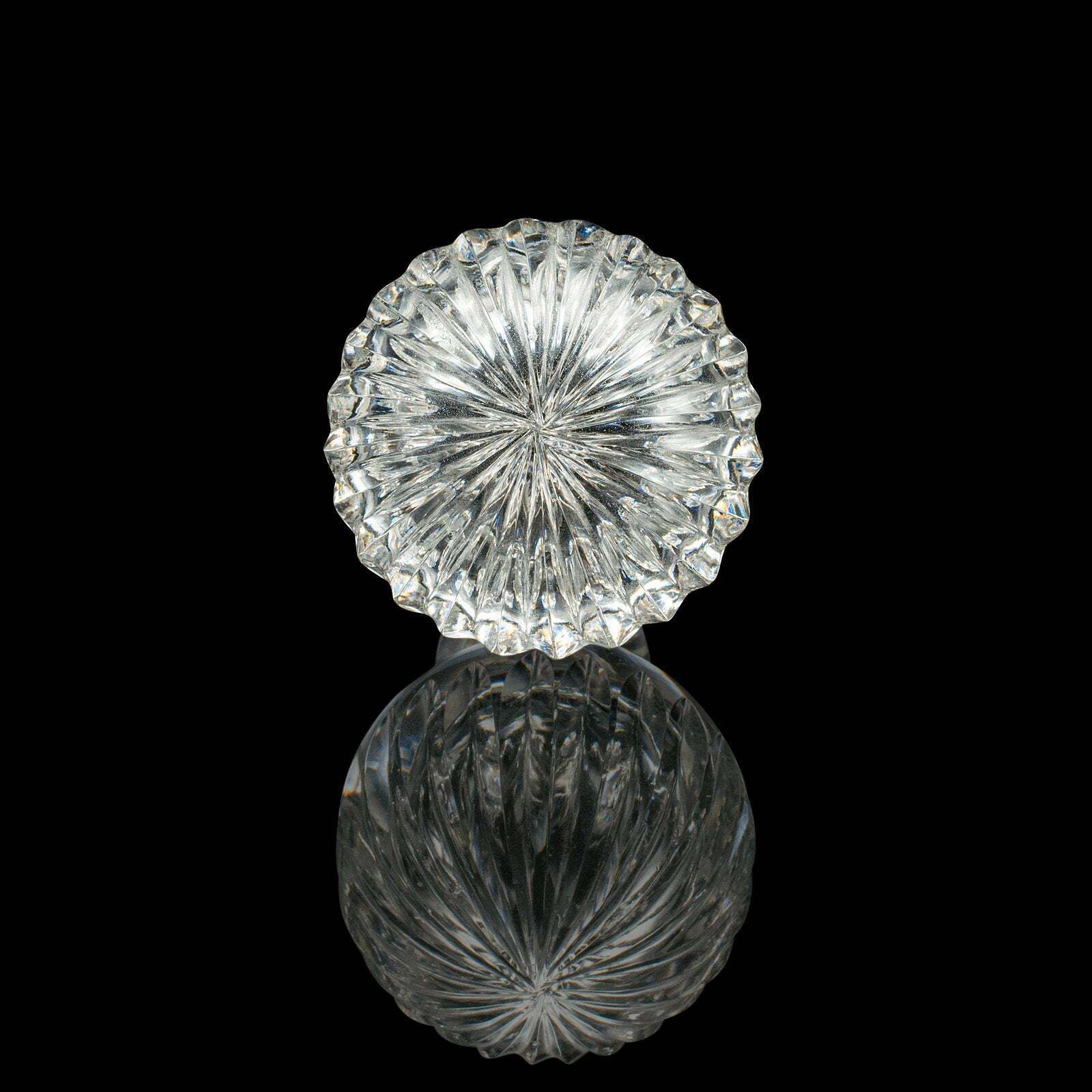 photo furniture Antique Decanter Service, English, Crystal Glass, Pair, Mappin & Webb, Edwardian