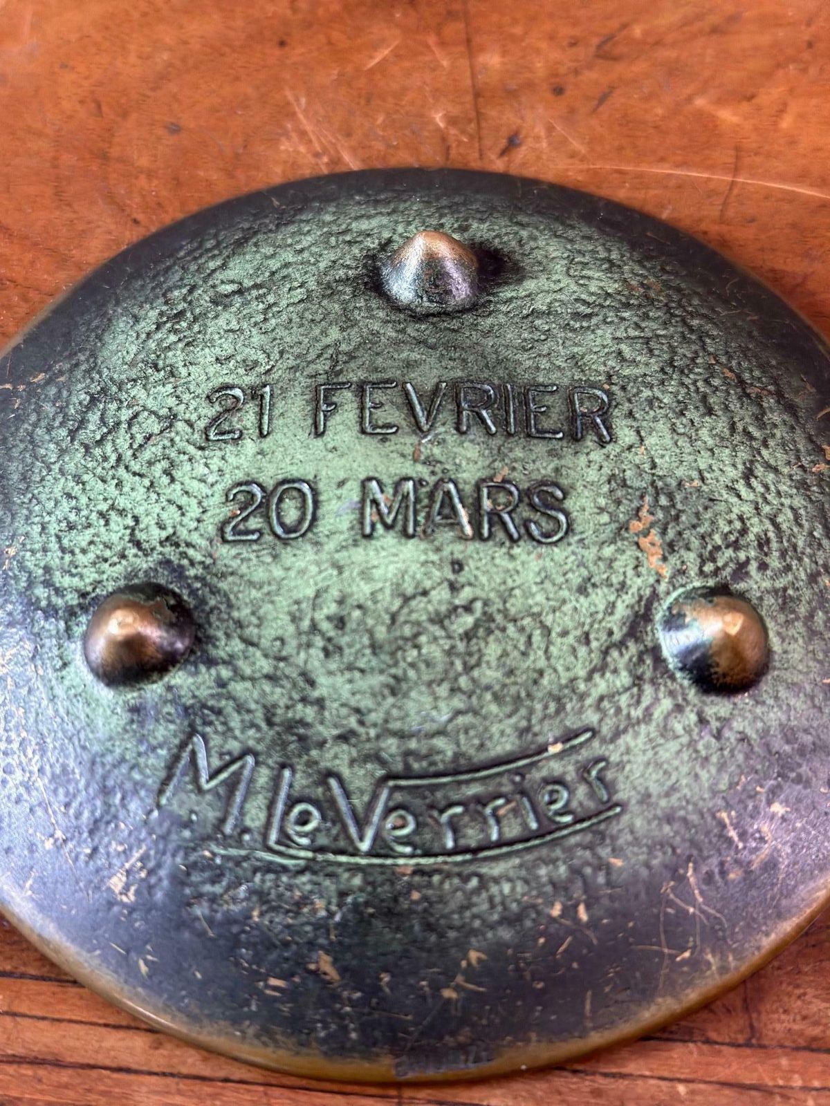 photo for sale Early 20th Century French Bronze Vide Poche By Max Le Verrier