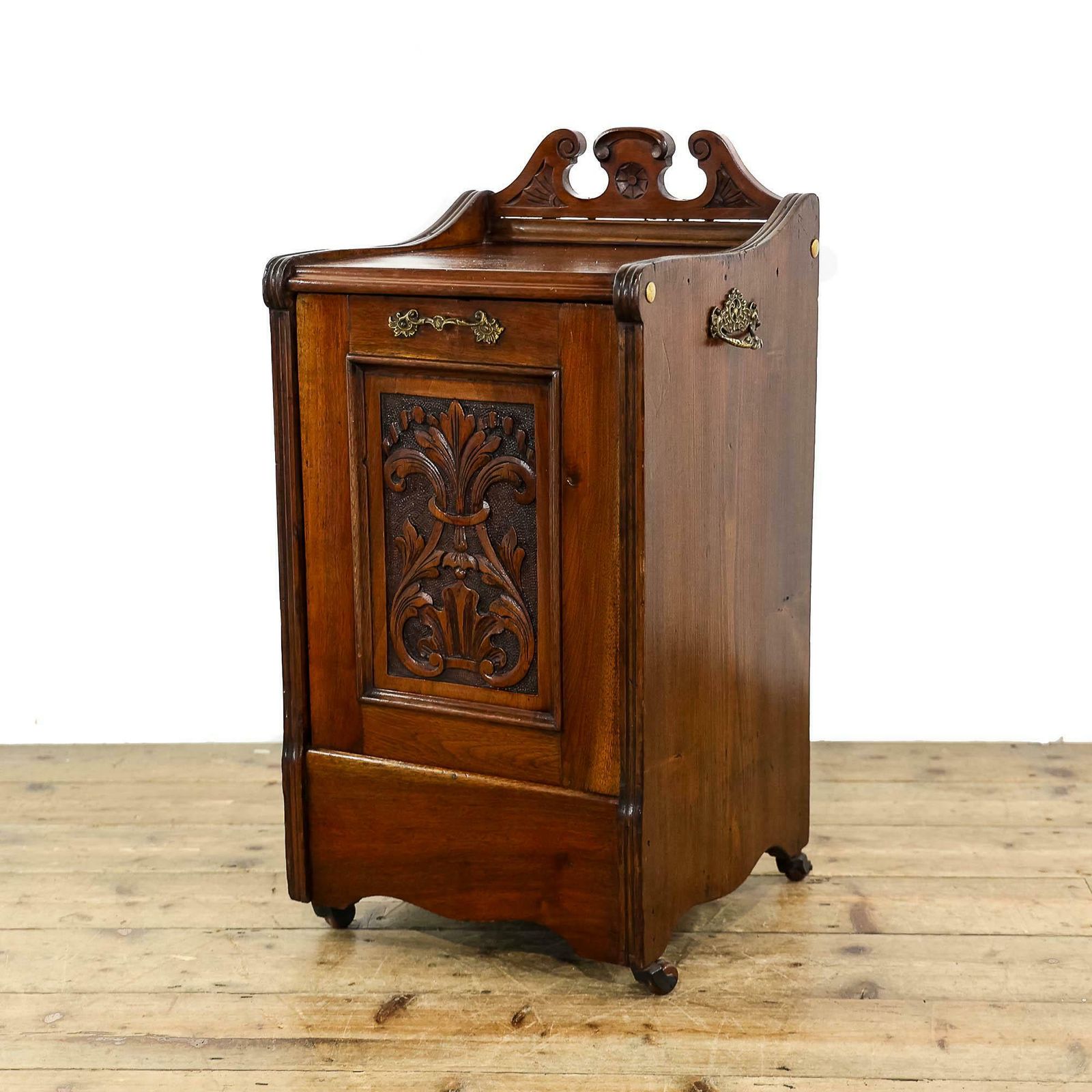 Antique Victorian Mahogany Purdonium Cabinet | Antique Furniture | Antique Side Cupboard | Pine Furniture | Bedside Table photo furniture