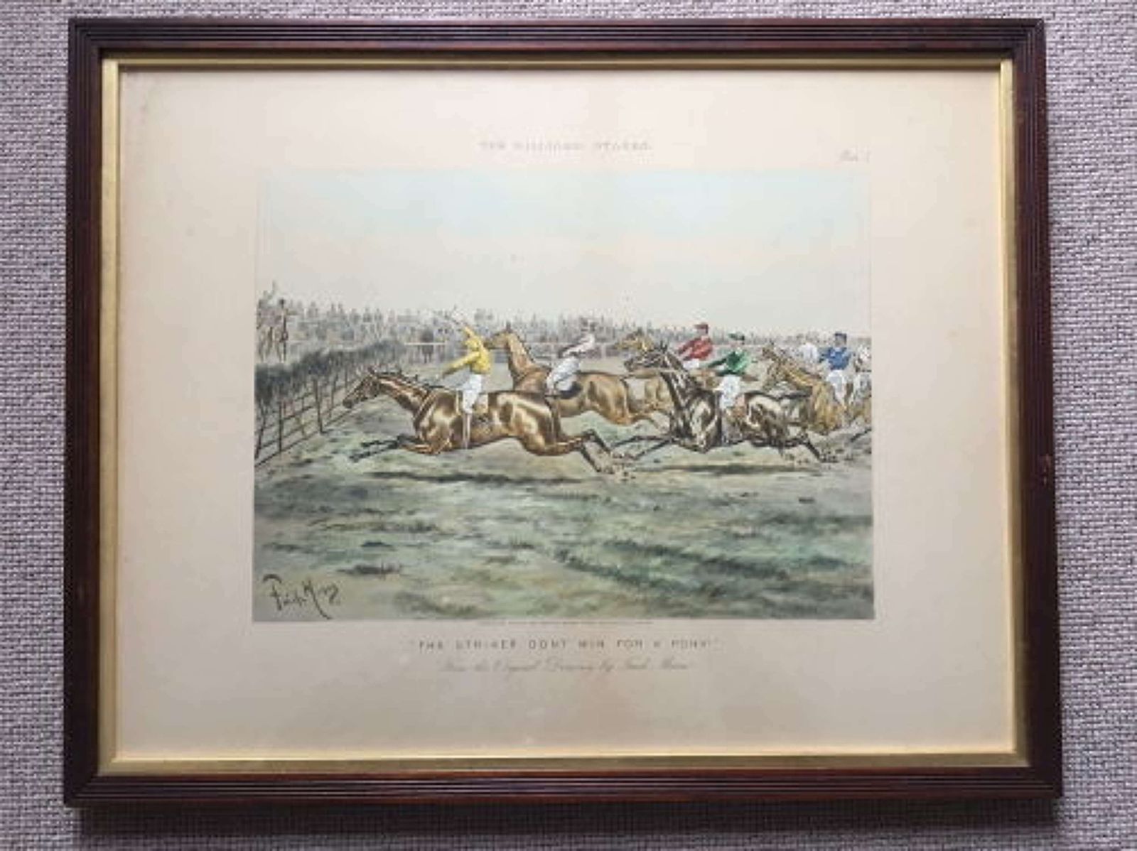 After George Finch Mason   A Set Of Four Aquatints   'The Billiard Sta photo vintage