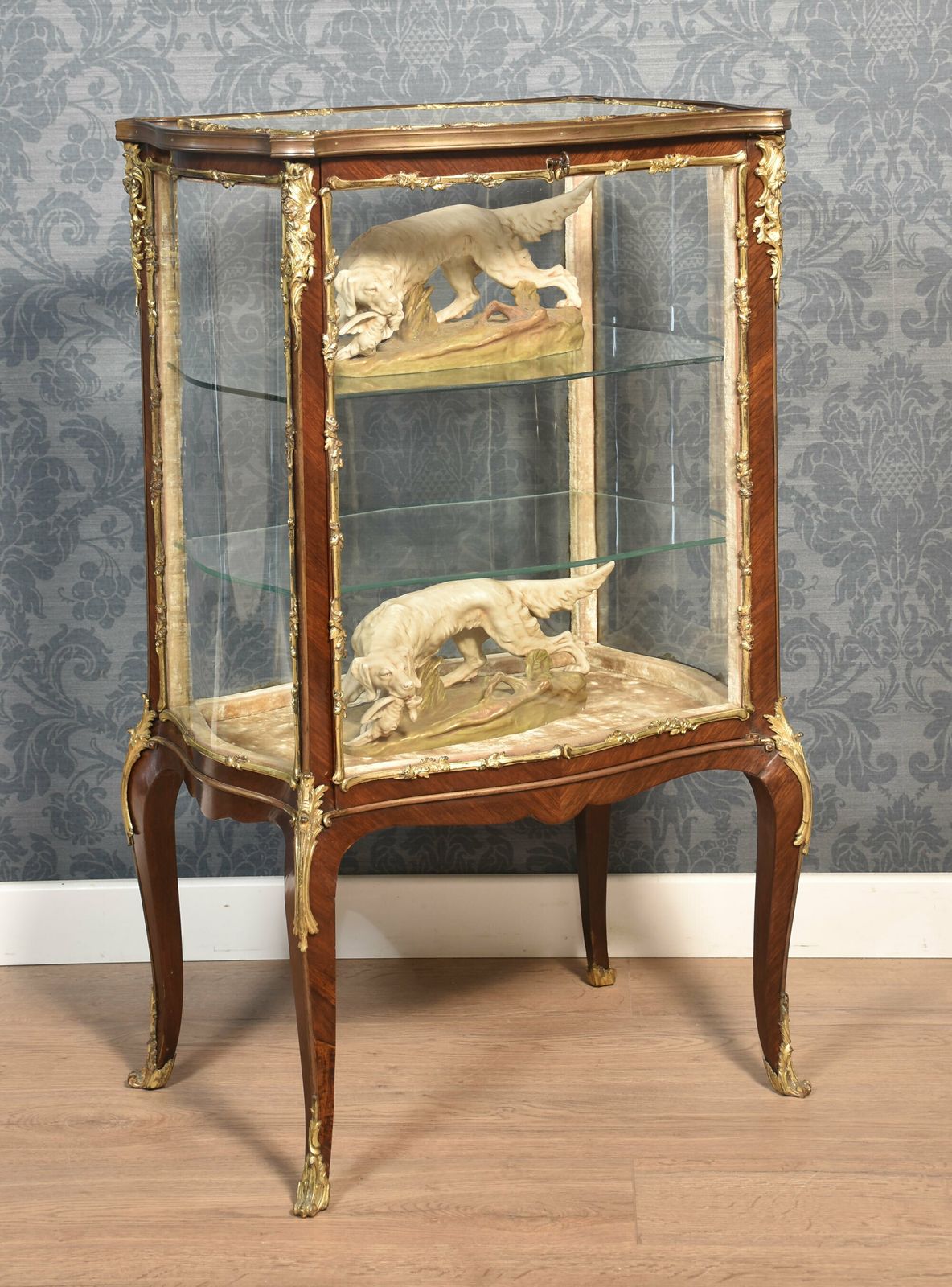French Walnut Bijouterie Cabinet