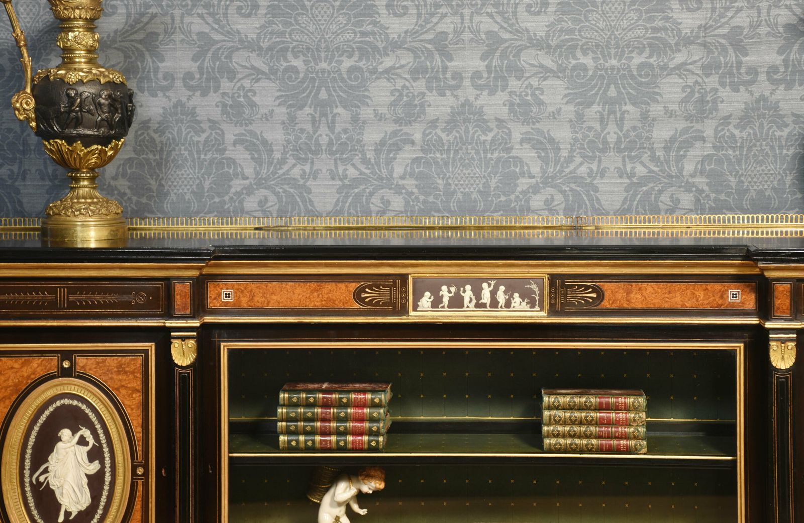 English Coromandel Cabinet By Lamb Of Manchester photo furniture