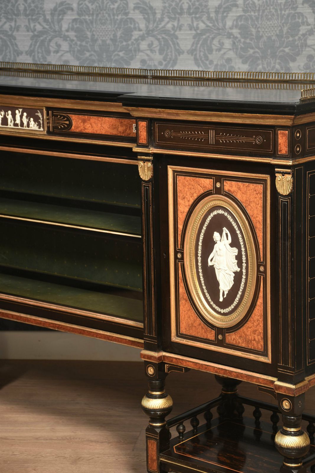 English Coromandel Cabinet By Lamb Of Manchester photo Furniture