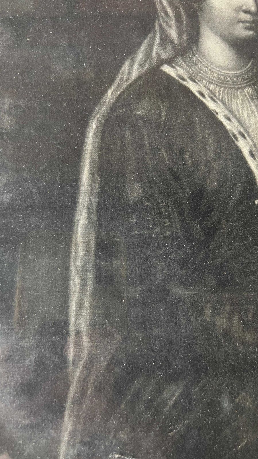 1714 Antique Mezzotint Picture By John Faber Portraying Elizabeth De Clare, Lady De Burgh photo buy