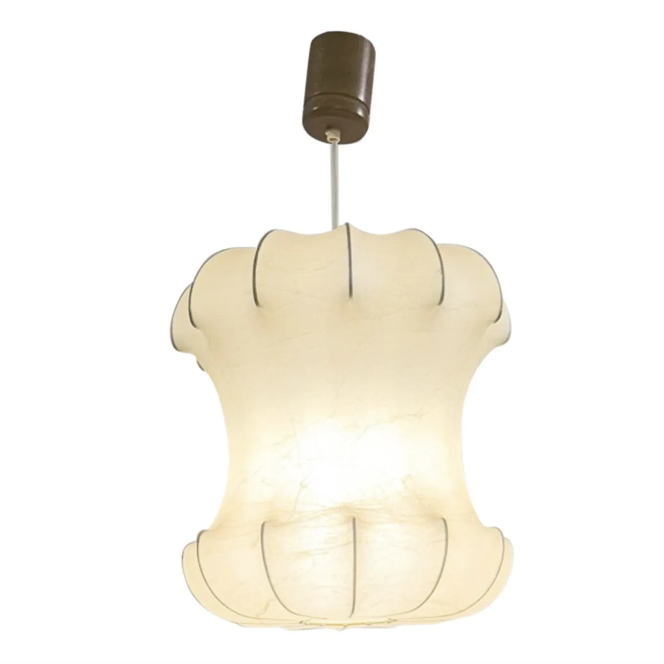 Mid Century Modern Cocoon Pendant Lamp By Achille Castiglioni, Italy , 1960s