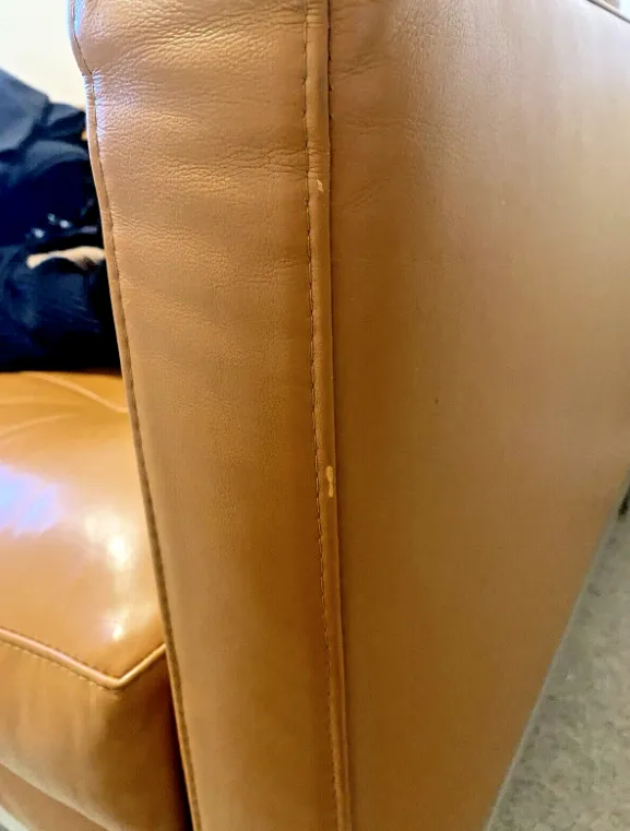 Furniture 2 Matching B&B Italia 'Ac Lounge' Armchairs   Tan Coloured   Large   Very Good Condition photo