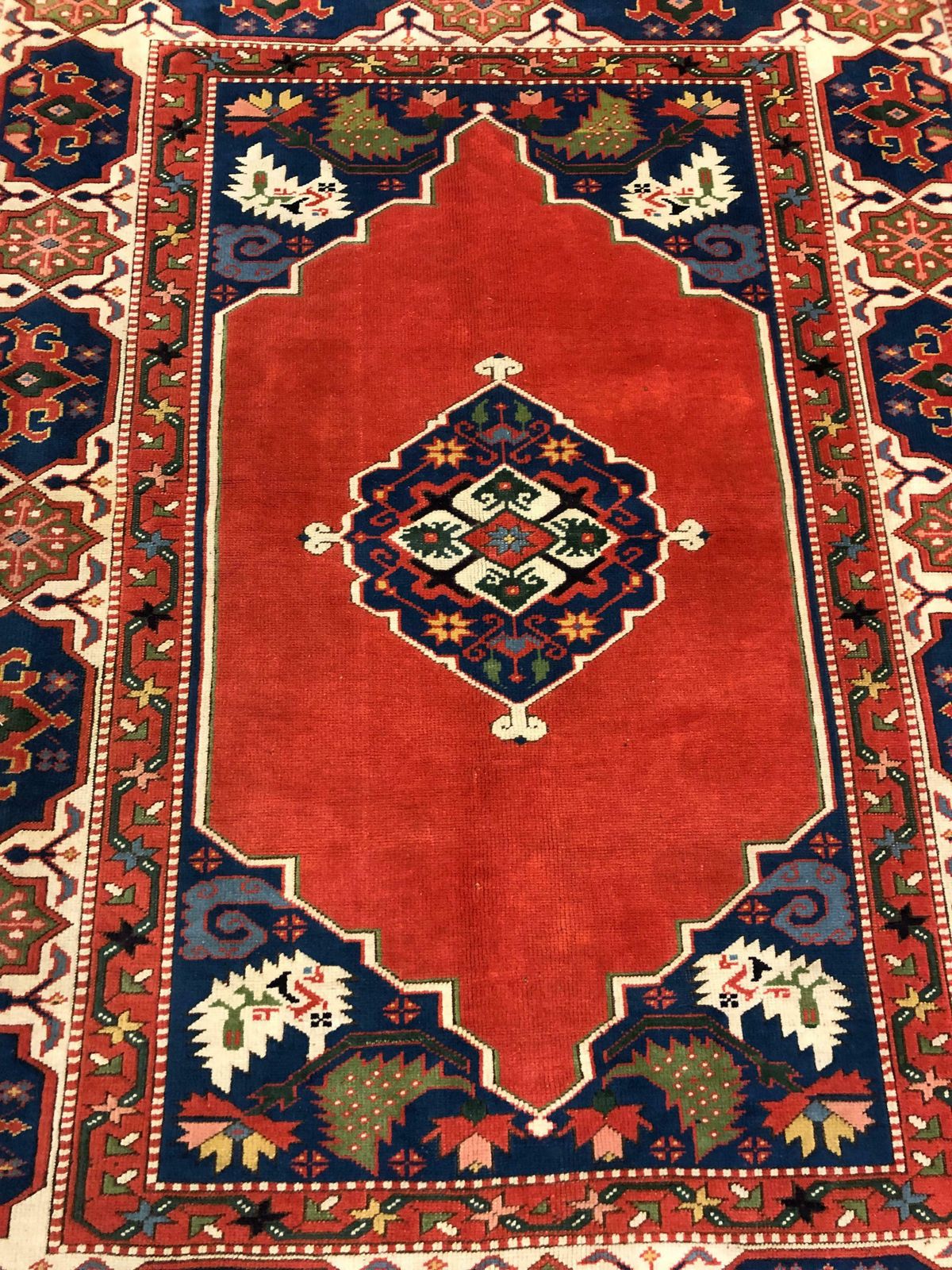 Antique Rugs Red Turkish Rug Handmade Carpet, Oriental Rug Living Room Rugs photo buy