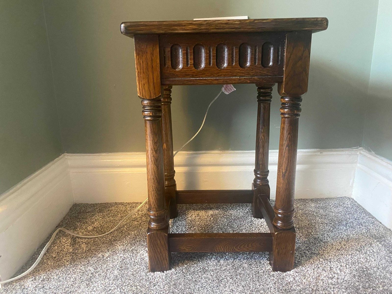Antique Vintage Plant Stand, Side Table, Coffee Table, Occasional Table photo furniture