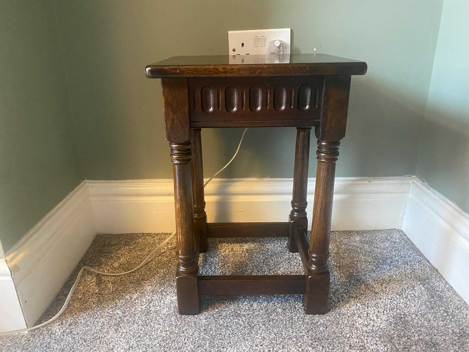 photo for sale Antique Vintage Plant Stand, Side Table, Coffee Table, Occasional Table