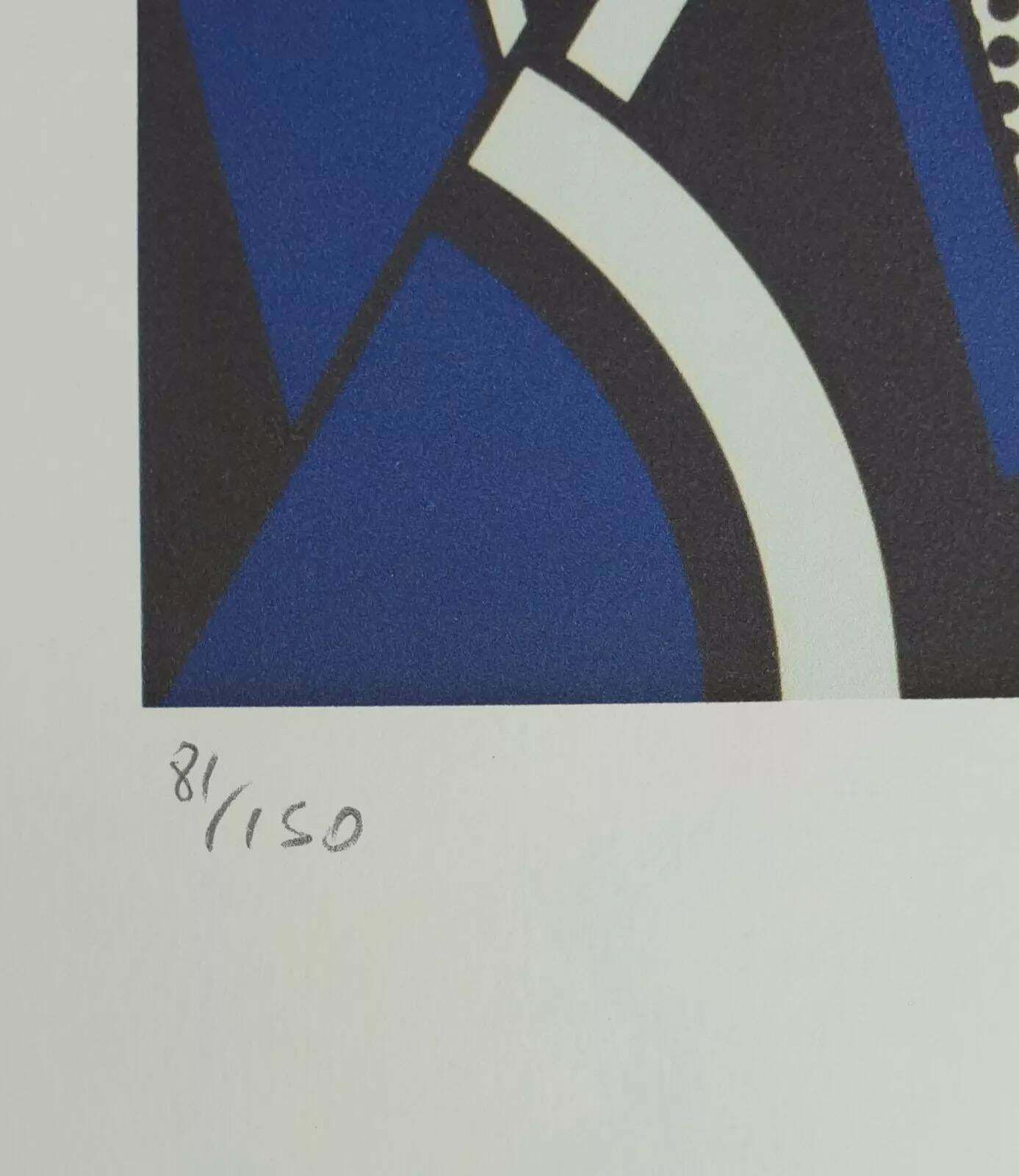 1980s Original Roy Lichtenstein "Peace Through Chemistry," Limited Edition Lithograph photo 345.0