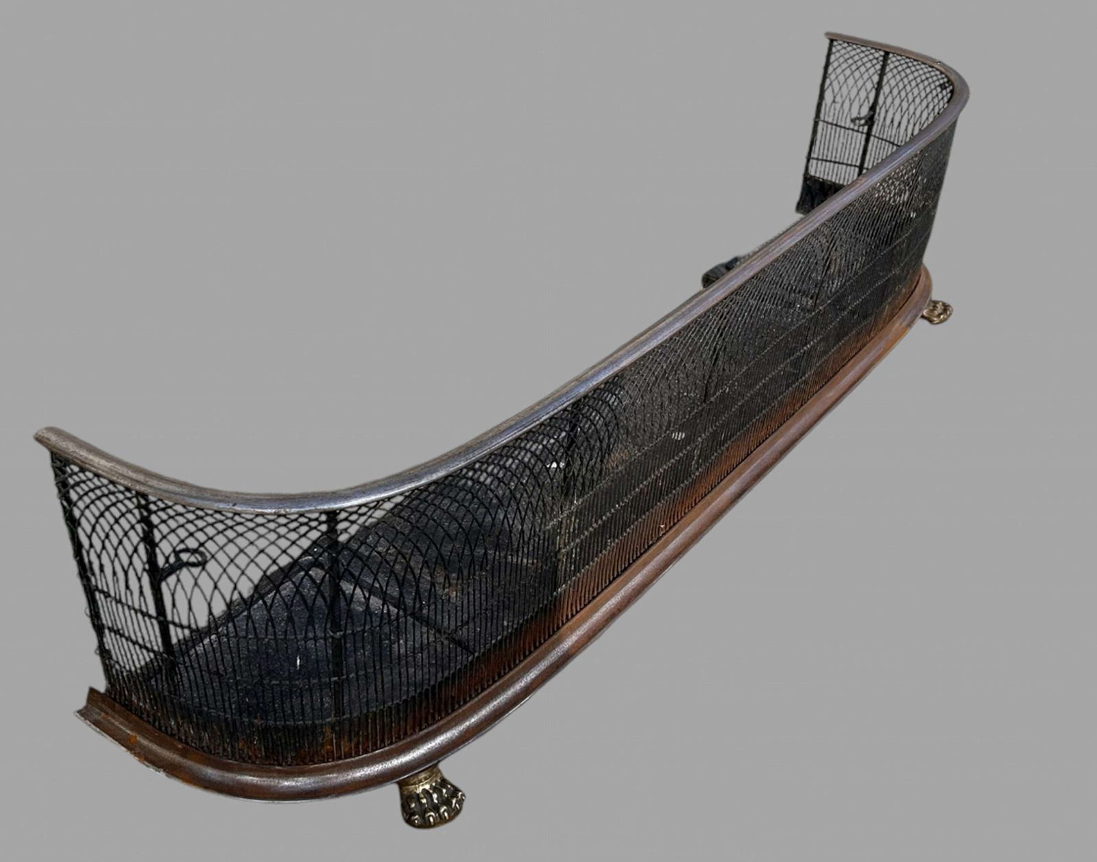 A Steel And Brass Fender photo for sale