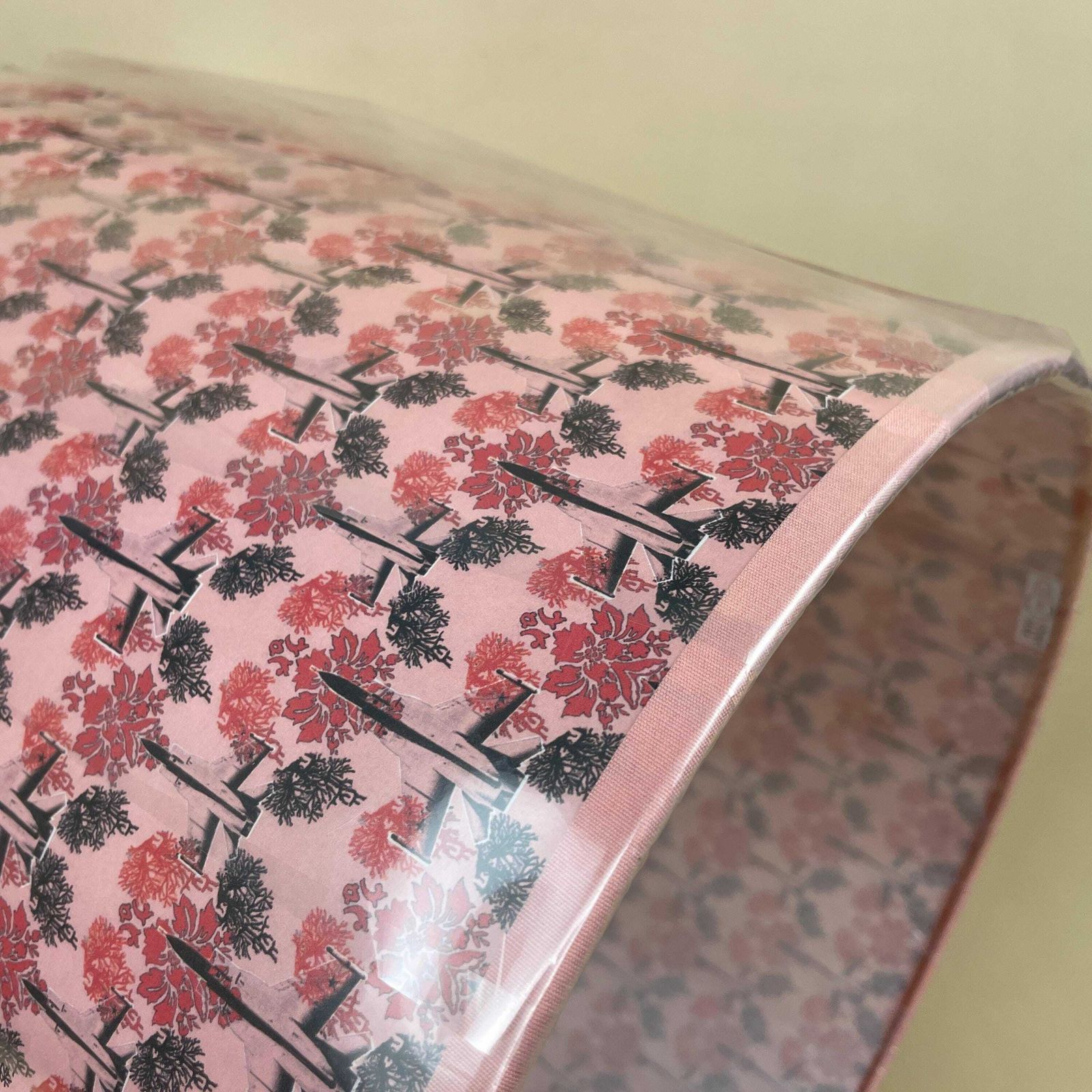 Jet Plane Themed Ceiling Shade Or Lamp Shade Light Shade Cylinder Drum Pink Red Brand New photo buy