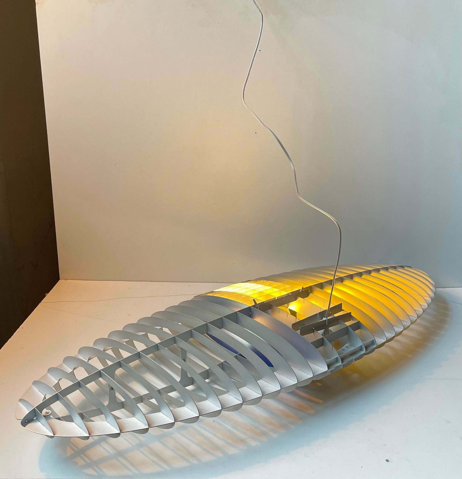 photo vinterior Futurist Titania Pendant Lamp By Alberto Meda & Paolo Rizzato   Luceplan Italy