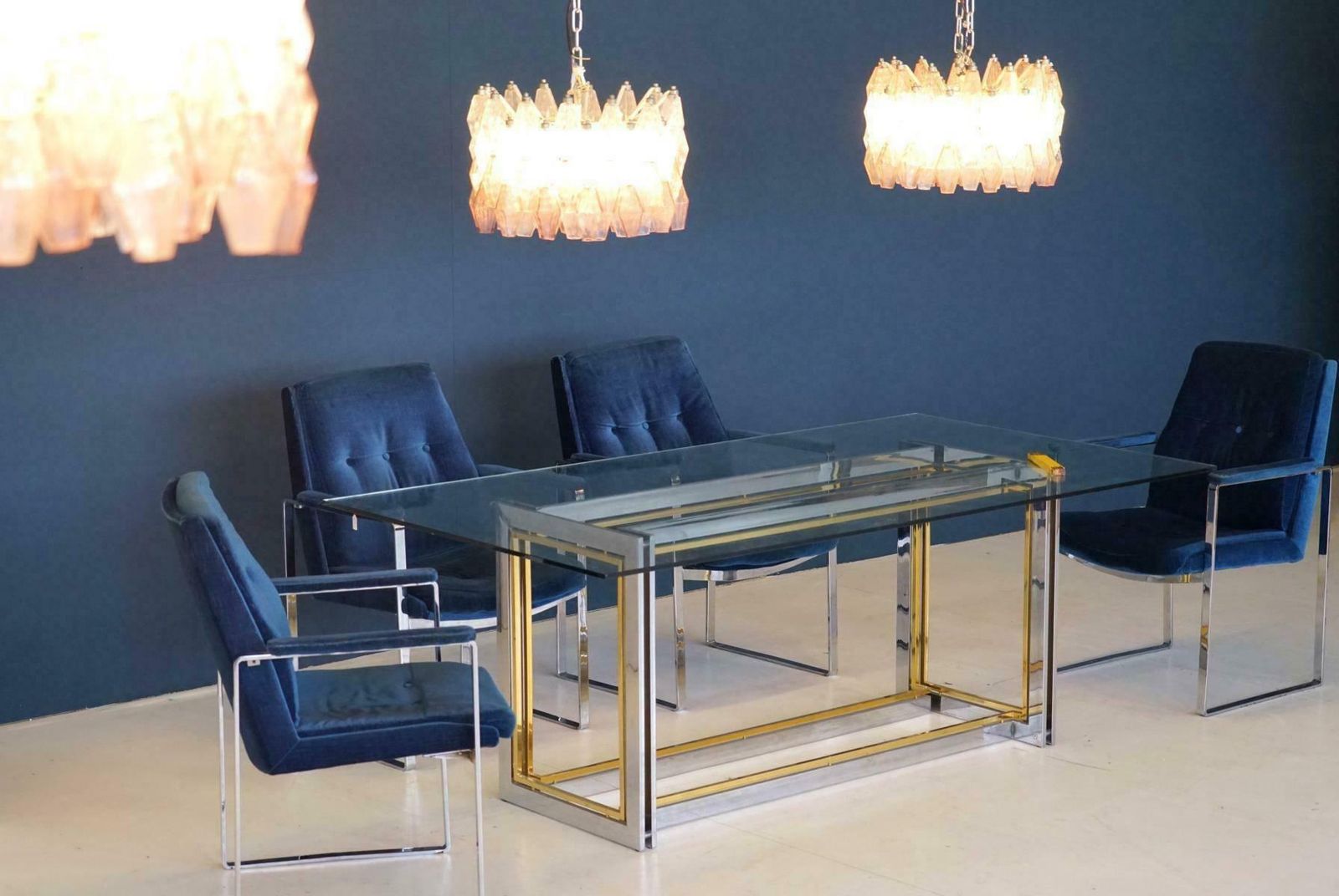 Set Of Four Velvet Armchairs By Miller Borgsen Röder & Söhne photo Furniture
