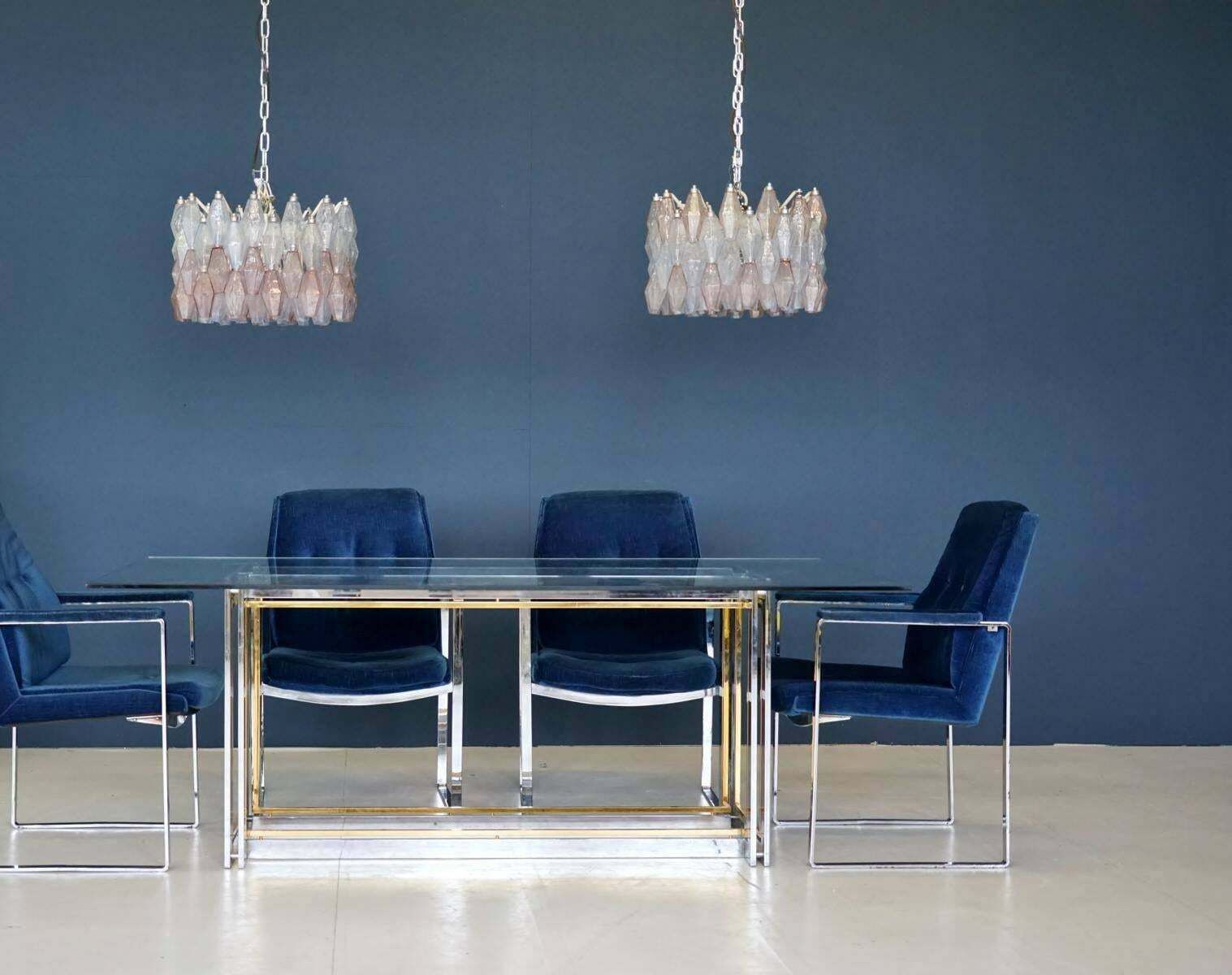 Set Of Four Velvet Armchairs By Miller Borgsen Röder & Söhne photo 2760.0