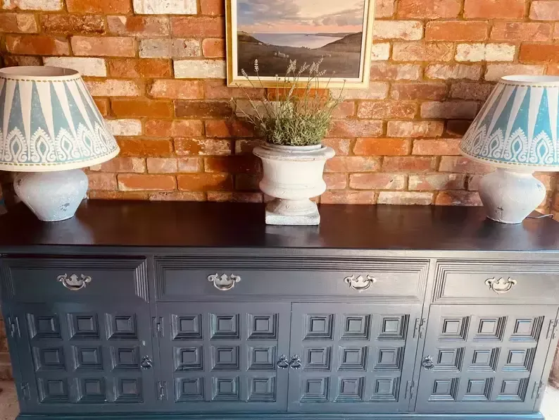 Black Spanish Sideboard photo buy