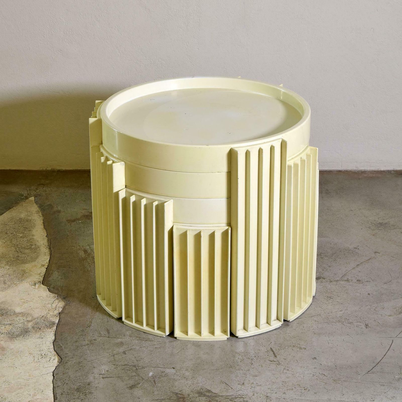 Gianfranco Frattini For Cassina Set Of Four Coffee Table Late 60s. photo for sale