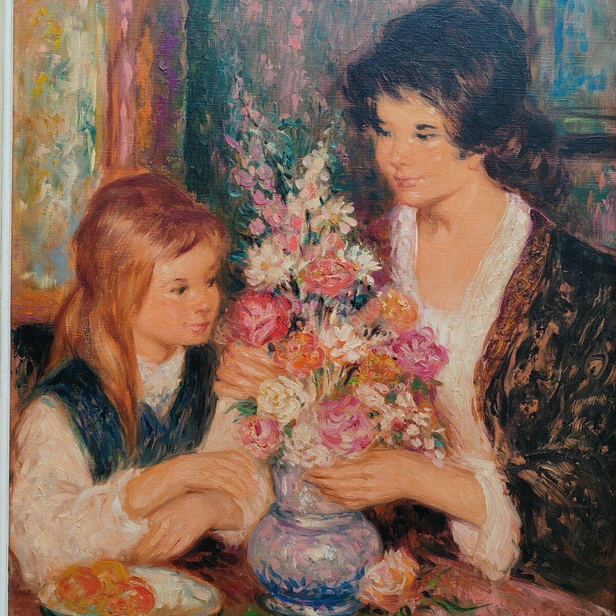 Pierre Eugene Duteurtre (1911 1989) The Bouquet photo for sale