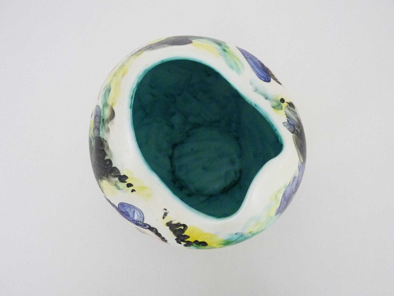 photo furniture Mid Century Modern Ceramic Vase By Ceramica Campione, Signed, Italy, 1950s