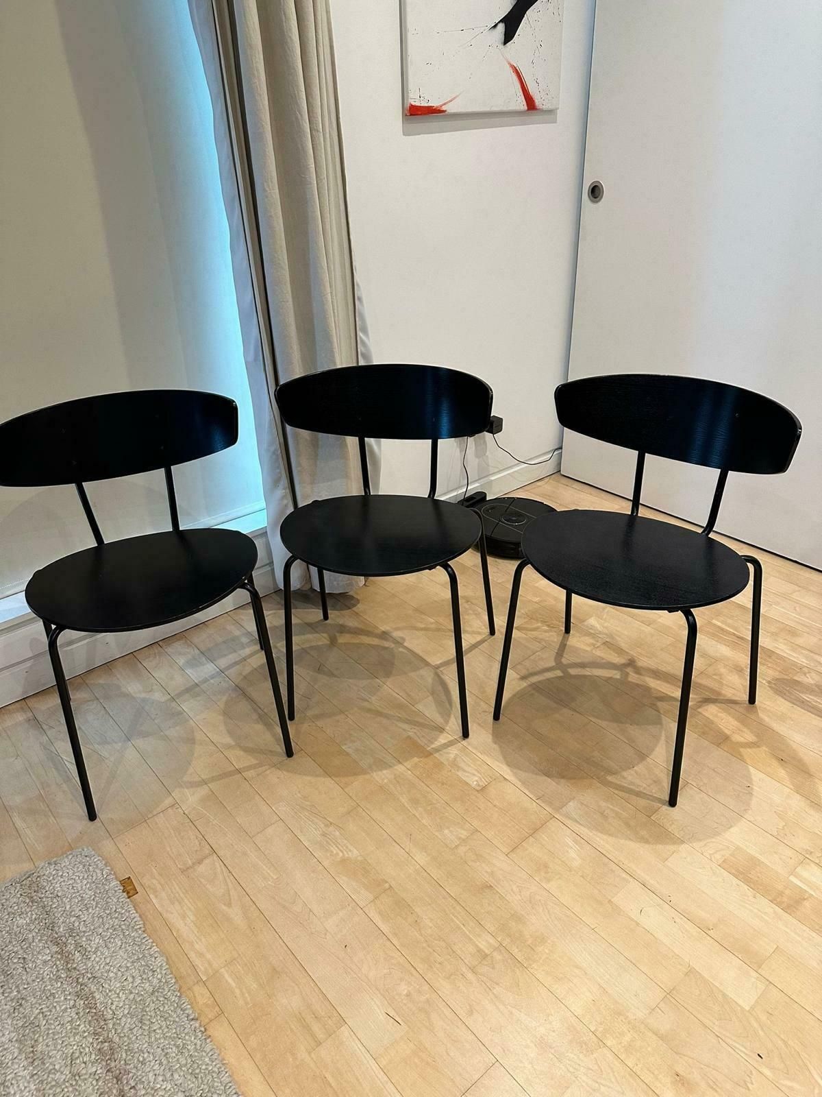 Ferm Living Herman Dining Chairs   Set Of 3