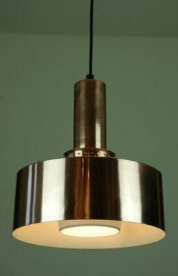 T292 Ceiling Lamp In Copper By Hans Agne Jakobsson For Hans Agne Jakobsson Ab Markaryd, 1950s photo 795.0