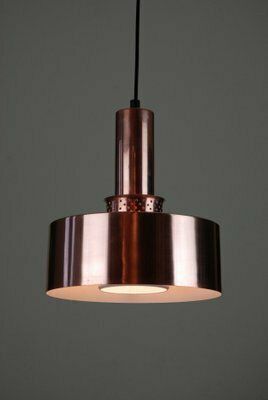 T292 Ceiling Lamp In Copper By Hans Agne Jakobsson For Hans Agne Jakobsson Ab Markaryd, 1950s