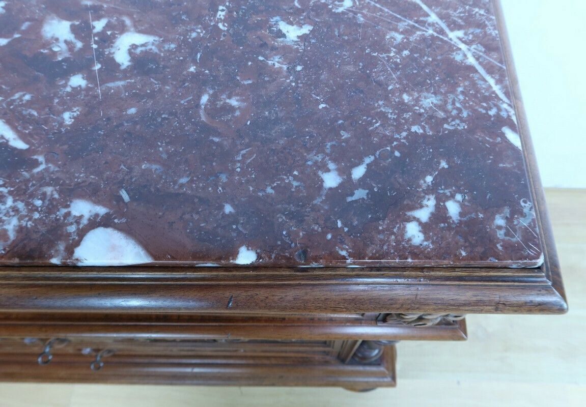 Walnut Chest Of Drawers P. Guinand Leglas, Renaissance Style – 1920 photo buy