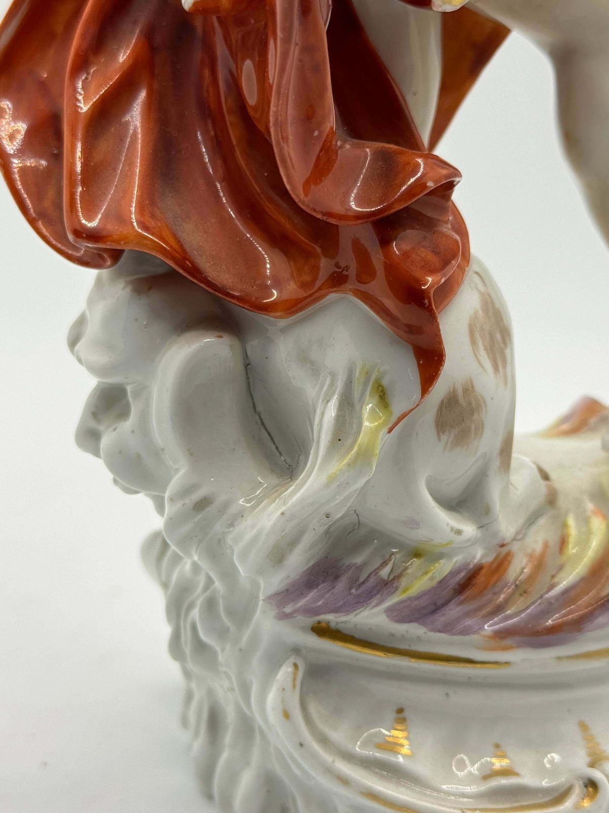 photo buy 18th Century Derby Porcelain Figure Group Of Pluto And Cerberus