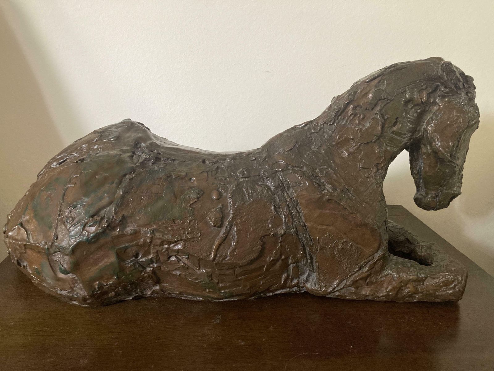 'Horse In The Rain V'  Bronze Sculpture By Elisabeth Frink photo 250000.0