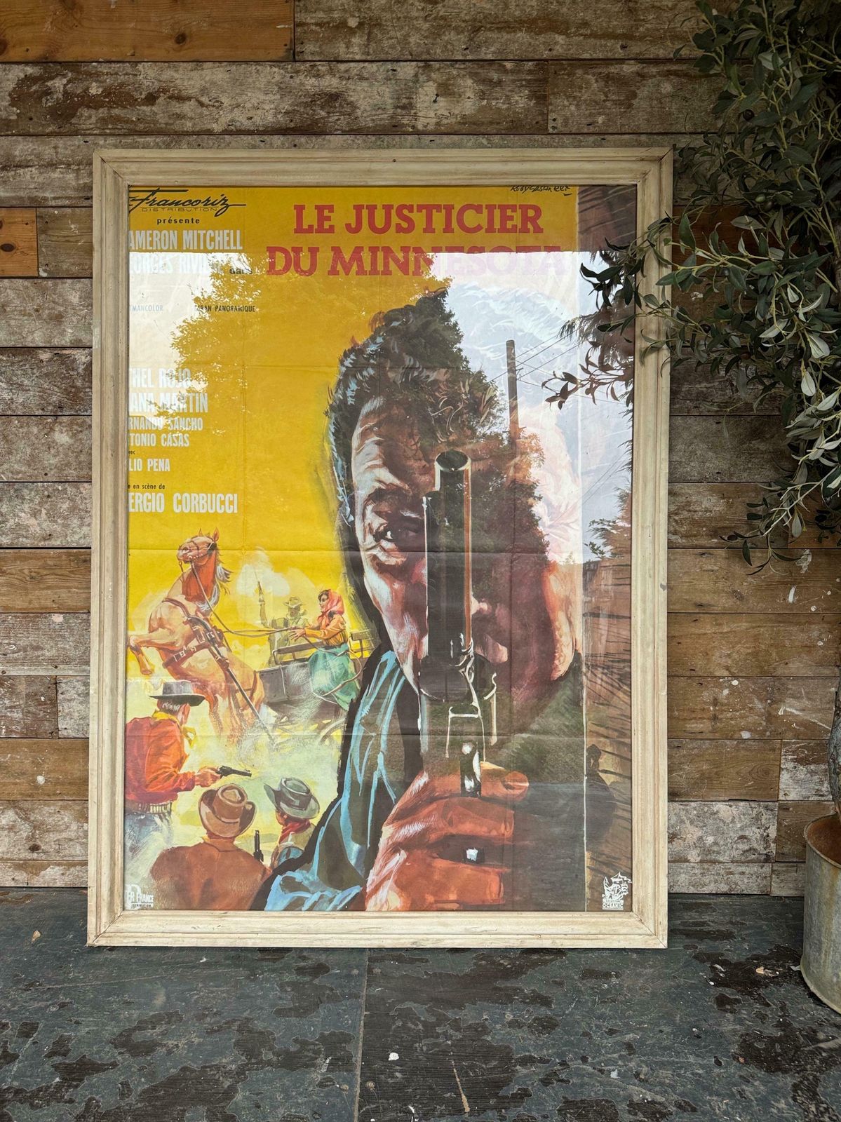Fabulous Vintage French Film Poster photo for sale