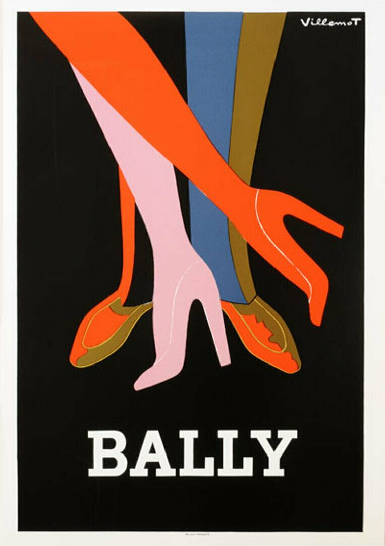 Bernard Villemot Bally, 1979, 1970s