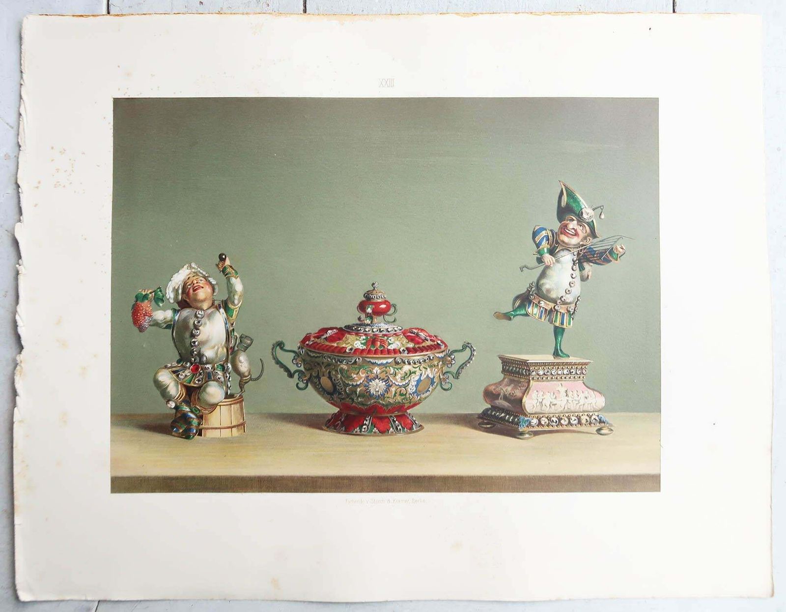 Set Of 8 Large Antique Prints Of European Renaissance Art Treasures. 1862 photo buy