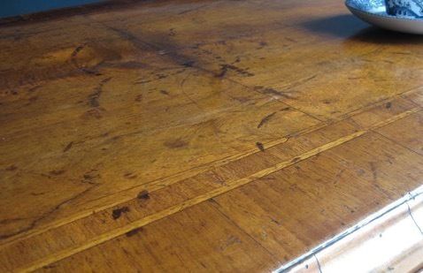 Early 18th Century Walnut Knee Hole Desk photo for sale