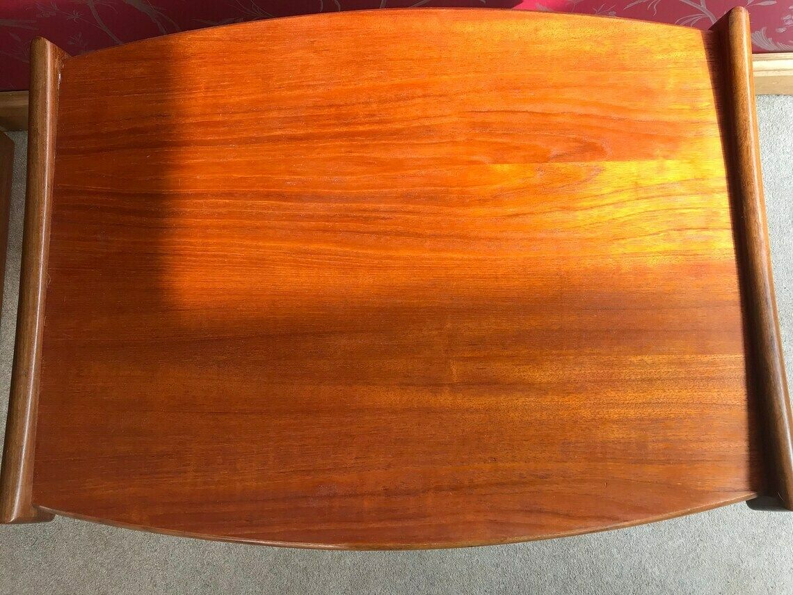 Nest Of Three Tables By G Plan From The Katrina Range In Teak Afromosia photo 250.0